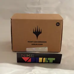 Magic The Gathering Secret Lair Commander Deck: Goblin Storm - Free Shipping - Image 1