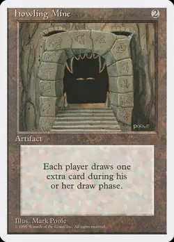 Howling Mine 4th Edition LP MTG - Image 1