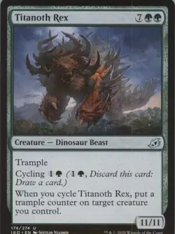 Titanoth Rex 174 Uncommon Ikoria: Lair of Behemoths Lightly Played - Image 1