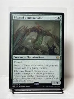 Bloated Contaminator (Non-foil) Phyrexia: All Will Be One 159/271 Rare MTG - Image 1