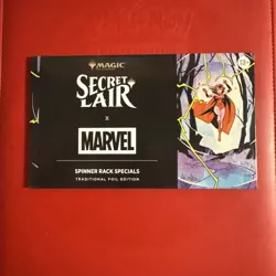 Magic The Gathering Secret Lair Marvel Spinner Rack Special Sealed Foil Edition - Image 1