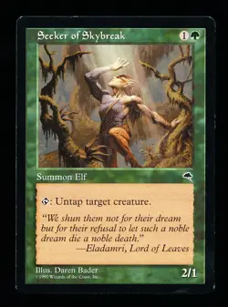 * * 1x Seeker of Skybreak x1 * * Tempest MTG LP Lightly Played - Image 1