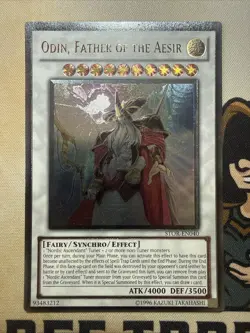 STOR-EN040 Odin, Father Of The Aesir Ultimate Rare Unlimited YuGiOh NM EURO - Image 2