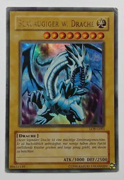 Blauaugiger w. Drache LOB-001 PL DE Yu-Gi-Oh - Image 1