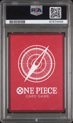 One Piece Portgas D. Ace Alt Art Leader Pillars Of Strength ENG OP03-001 PSA 10 - Image 2