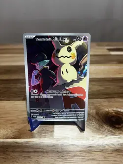 Team Rocket's Mimikyu 238/217 Illustration Rare Ascended Heroes Pokemon NM - Image 1