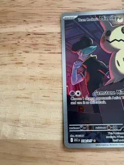 Team Rocket's Mimikyu 238/217 Illustration Rare Ascended Heroes Pokemon TCG NM/M - Image 2