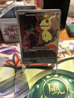 Team Rocket's Mimikyu 238/217 Illustration Rare Ascended Heroes Pokemon NM - Image 1