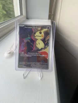 Pokemon TCG Team Rocket's Mimikyu Illustration Rare 238/217 Ascended Heroes NM - Image 1