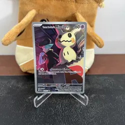 Team Rocket's Mimikyu 238/217 Illustration Rare Ascended Heroes Pokemon NM - Image 1