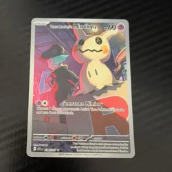 Pokemon TCG Team Rocket's Mimikyu Ascended Heroes 238/217 Illustration Rare. - Image 1