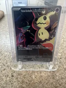 Pokemon TCG Team Rocket's Mimikyu Ascended Heroes Illustration Rare 238/217 NM - Image 1