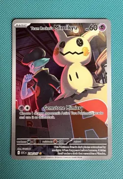 Pokemon TCG Team Rocket's Mimikyu 238/217 Ascended Heroes Illustration Rare - Image 1