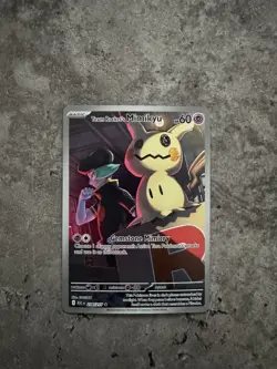 Pokemon TCG Team Rocket's Mimikyu 238/217 Illustration Rare Ascended Heroes N/M - Image 1