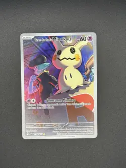 Pokemon TCG Team Rocket's Mimikyu 238/217 Ascended Heroes Illustration Rare NM M - Image 1