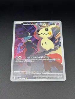 Pokemon TCG Team Rocket's Mimikyu 238/217 Ascended Heroes Illustration Rare NM M - Image 2
