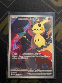 Pokemon TCG Team Rocket's Mimikyu 238/217 Illustration Rare Ascended Heroes N/M - Image 1