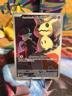 Pokemon TCG Team Rocket's Mimikyu 238/217 Illustration Rare Ascended Heroes - Image 1