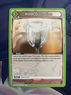Union Arena TCG Hunter X Hunter Water Divination HTR-1-100 - Image 1