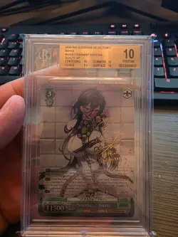 2025 Weiss Schwarz Nikke Gotcha... Guilty Gold Signature BGS 10 PRISTINE - Image 1