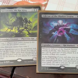 Magic: The Gathering Rat Card Lot Karumonix Ashcoat Relentless Rats English - Image 1