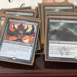 Magic: The Gathering Rat Card Lot Karumonix Ashcoat Relentless Rats English - Image 2
