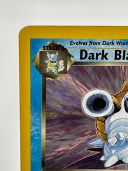 Vintage Dark Blastoise Team Rocket 3/82 Holo 70 HP MP Pokemon Card - Image 2