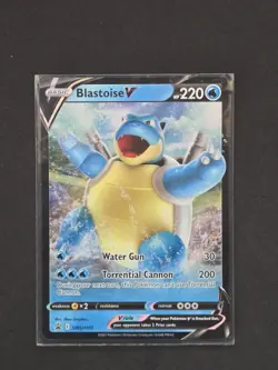 Blastoise V SWSH101 SWSH: Sword & Shield Promo Cards Holo - Image 1