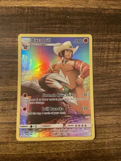 Excadrill 246/236 SM - Cosmic Eclipse Secret Rare Pokemon Card - Image 1