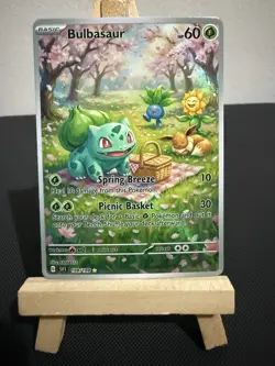 Bulbasaur Pokemon Card DISPLAY ART CARD - Image 1