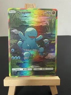 Quagsire Wooper Pokemon Card DISPLAY ART CARD - Image 1