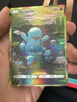 Quagsire Wooper Pokemon Card DISPLAY ART CARD - Image 2