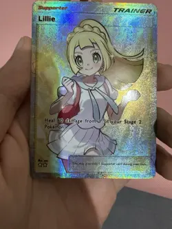 Lillie Pocket Card Pokemon DISPLAY ART CARD - Image 2