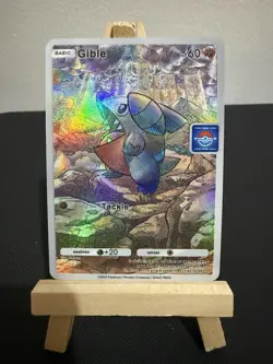Gible pokemon Pocket Card DISPLAY ART CARD - Image 1