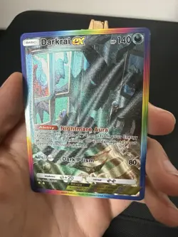 Darkrai Ex Pokemon Pocket Card TCG DISPLAY ART CARD - Image 2