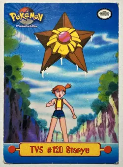 TV5 #120 Staryu (MP) Non Holo Topps Series 1 TV Edition 1999 Pokemon Card TCG - Image 1