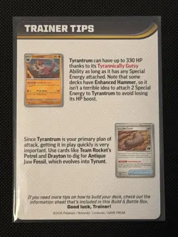 Pokemon TCG Mega Evolution Perfect Order Mega Starmie Trainer Tips Art Card NM - Image 2