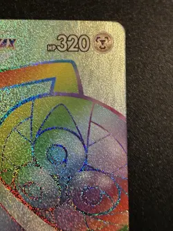 Pokemon TCG Aegislash VMAX Rainbow Secret Rare Card 190/185 Vivid Voltage - Image 4