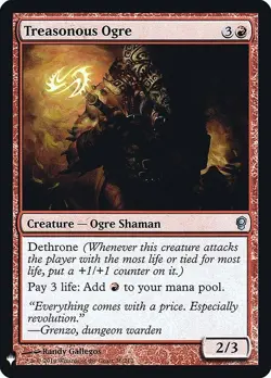 Treasonous Ogre NM Foil The List MTG - Image 1