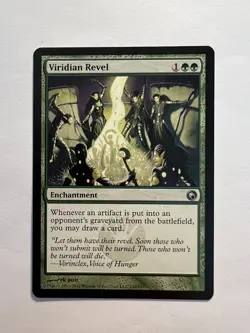 Viridian Revel - MTG Scars of Mirrodin - NM - Image 1