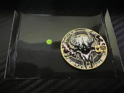Secrets of Strixhaven AR Enhanced Collectible Coin Promo Demonic Tutor - Image 1