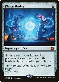 MTG - Planar Bridge - Aether Revolt - X1 - (LP) - #N7654 - Image 1