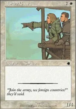 Border Guard x4 - Starter 1999 - NM-Mint, English - Starter 1999 - Image 1