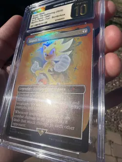 MTG Super State Foil SLD Sonic Friends & Foes Borderless CGC 10 Pristine 🔥 - Image 4