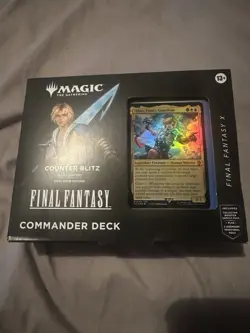 Magic: The Gathering Final Fantasy X Commander Deck - Counter Blitz - Image 1