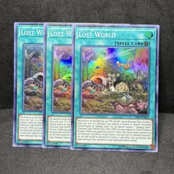 3x Yugioh Lost World SR04-EN021 Super Rare - NM 💎 - Image 1