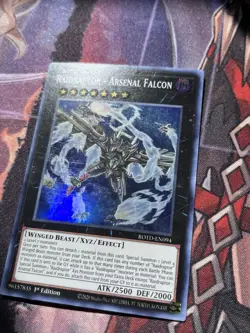 Raidraptor Arsenal Falcon ROTD-EN094 Rise of the Duelist 1st Edition Super LP - Image 2