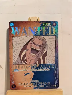 Doflamingo Eustass Kid Kaido Wanted Set SP 3 Cards Japanese One Piece Card Game - Image 2