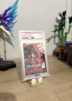 One Piece Japanese Monkey D Luffy SR PSA 10 ST01 012 - Image 1