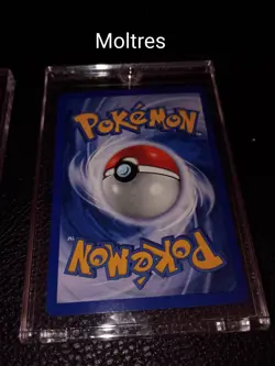 Pokemon Moltres Holo Fossil 12/62 Italian & Ditto Base Set Spanish 3/62 Lot - Image 5